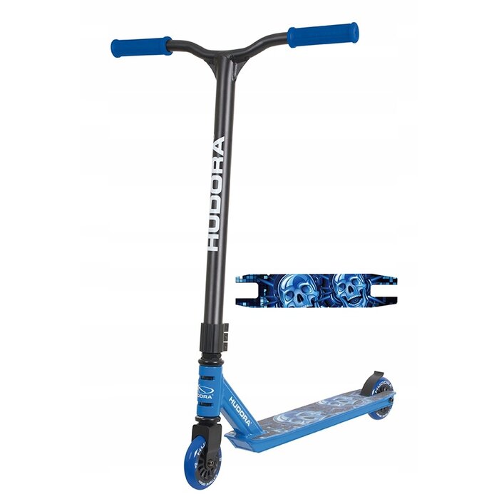 Robuster Stunt-Scooter für Kinder - Blau/Schwarz - bis zu 34% Rabatt