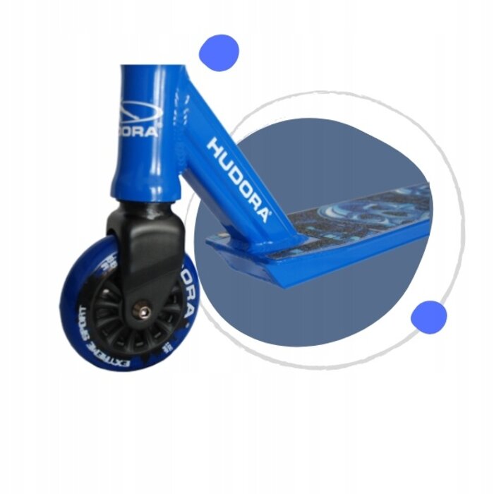 Robuster Stunt-Scooter für Kinder - Blau/Schwarz - bis zu 34% Rabatt