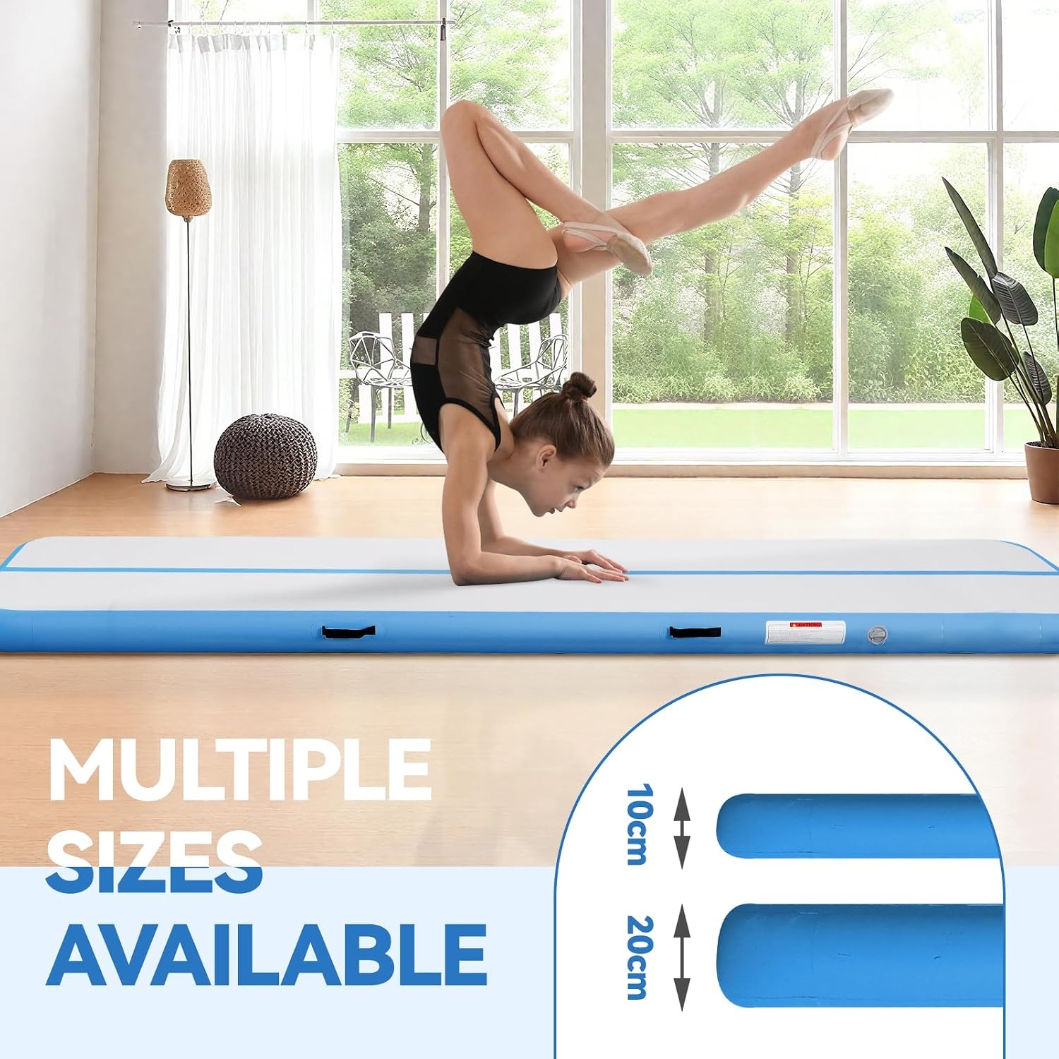 Aufblasbare Gymnastikmatte Tumbling-Matte bis zu 35% Rabatt