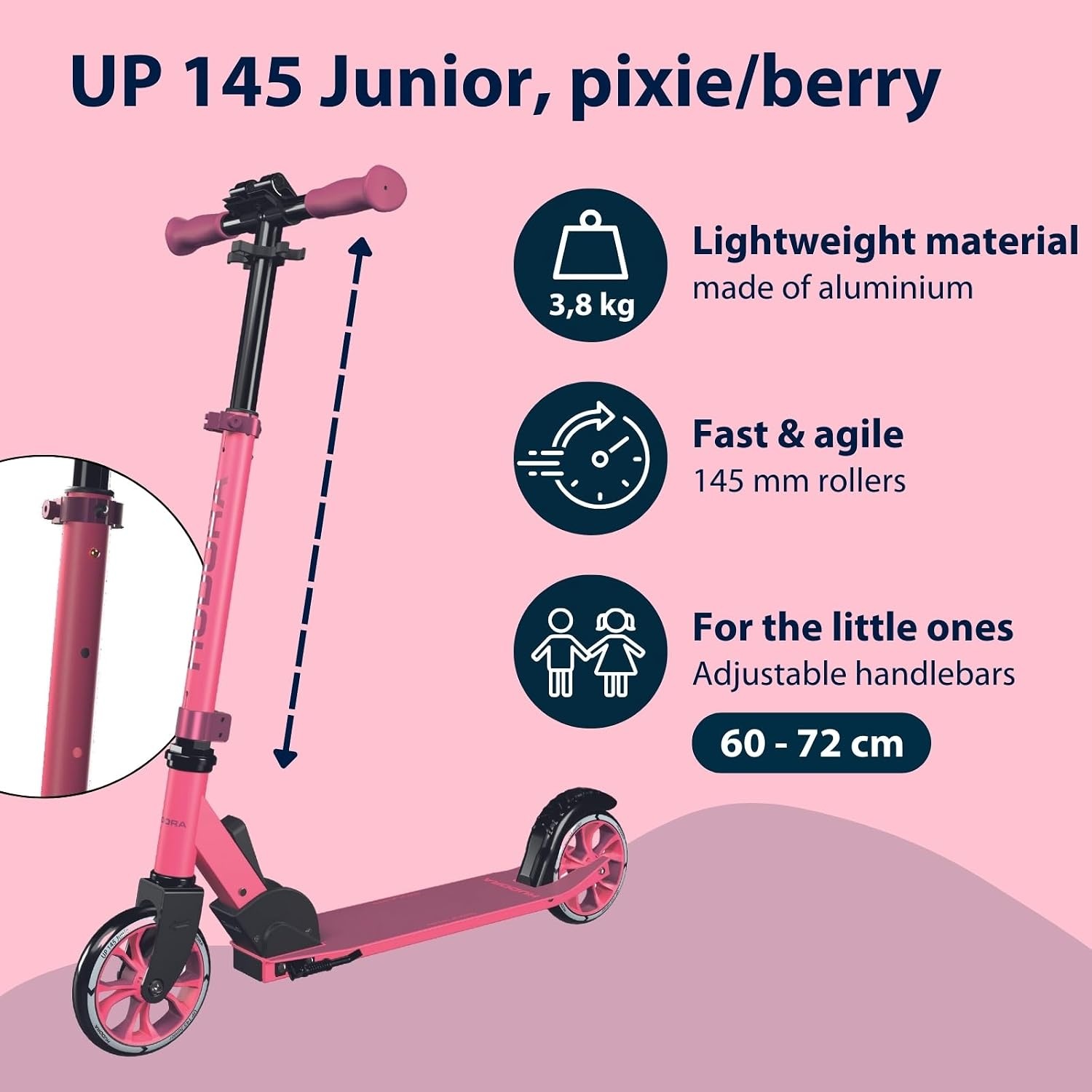 Faltbarer Kinderroller Pixie/Berry - Jetzt bis zu 33% günstiger sichern!