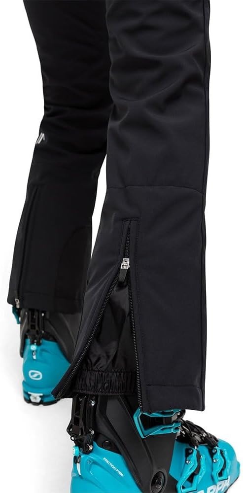Damen Skihose Softshell Schwarz Gr. 36 - bis zu 30% Rabatt
