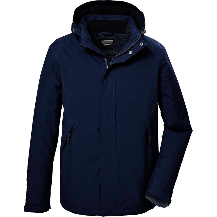 Killtec Wetterfeste Herren Funktionsjacke - Dunkelanthrazit - bis zu 34% Rabatt