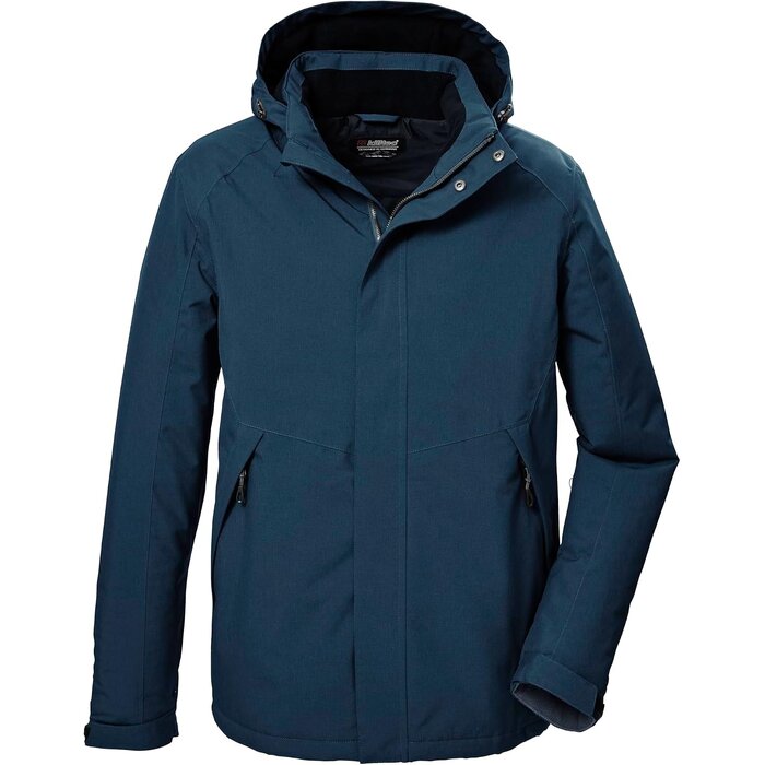 Killtec Wetterfeste Herren Funktionsjacke - Dunkelanthrazit - bis zu 34% Rabatt