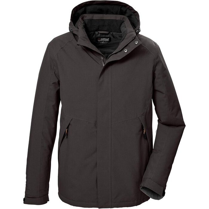 Killtec Wetterfeste Herren Funktionsjacke - Dunkelanthrazit - bis zu 34% Rabatt
