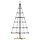 Weihnachtsbaum-Kegel aus Stahl 150 cm Schwarz - jetzt bis zu 45% reduziert