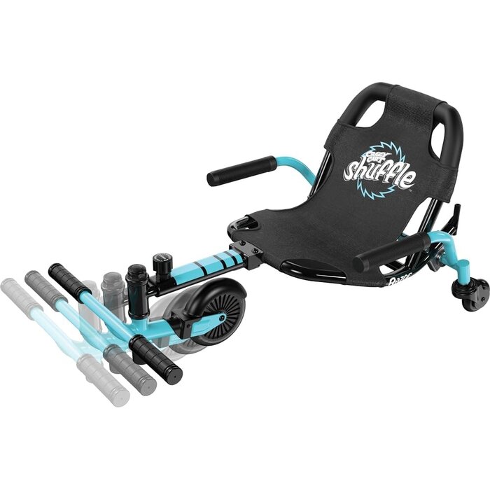 Drift-Kart für Kinder bis 68 kg - Höhenverstellbar, Schwarz/Blaugrün - bis zu 34%