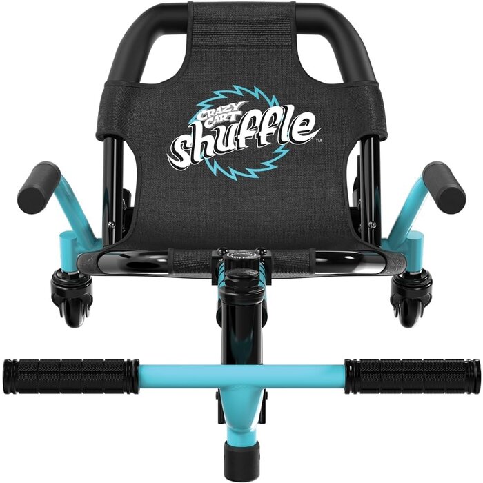 Drift-Kart für Kinder bis 68 kg - Höhenverstellbar, Schwarz/Blaugrün - bis zu 34%