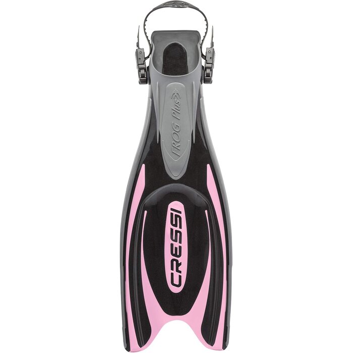 Tauchflossen mit offenem Fersenteil | Schwarz-Pink | Bis zu 34% sparen