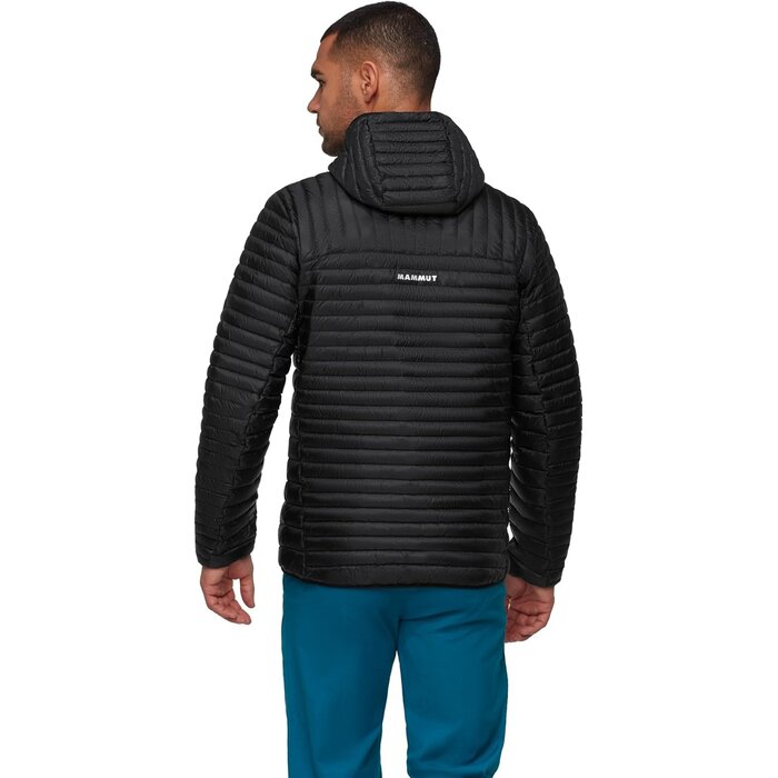 Leichte Daunenjacke für Herren | Schwarz | Größe L | Bis zu 35% Rabatt