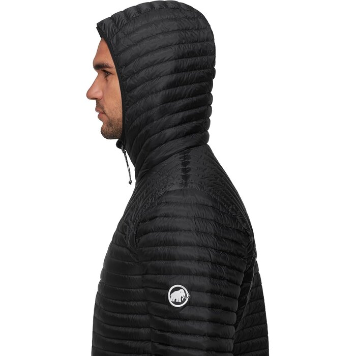 Leichte Daunenjacke für Herren | Schwarz | Größe L | Bis zu 35% Rabatt