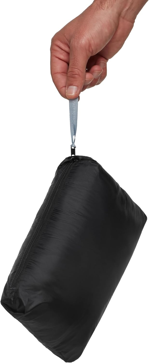 Leichte Daunenjacke für Herren | Schwarz | Größe L | Bis zu 35% Rabatt