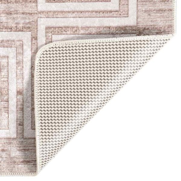 Vidaxl Waschbarer Teppich Beige 160x230cm - Stilvoll & Rutschfest - bis zu 34% sparen