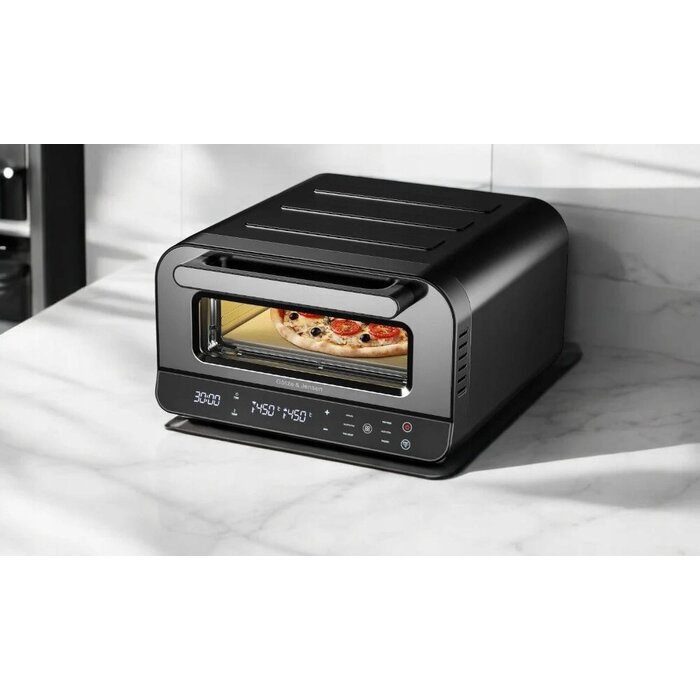 Elektrischer Pizzaofen bis 400°C - Knusprige Pizza wie vom Profi (bis zu 30% Rabatt)