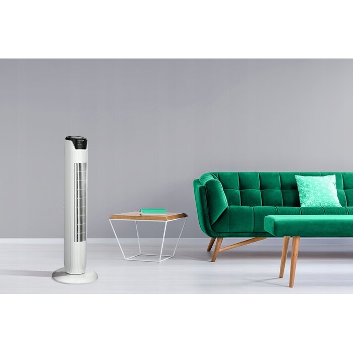 Standventilator 40 cm - Weiß - Jetzt bis zu 34% Rabatt sichern