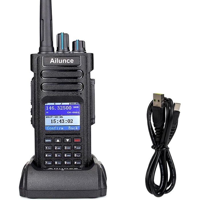 DMR Amateurfunkgerät mit GPS & IP67 - Robustes Outdoor-Funkgerät bis zu 30% Rabatt