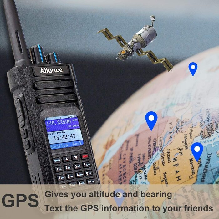 DMR Amateurfunkgerät mit GPS & IP67 - Robustes Outdoor-Funkgerät bis zu 30% Rabatt