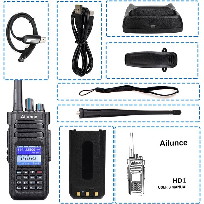 DMR Amateurfunkgerät mit GPS & IP67 - Robustes Outdoor-Funkgerät bis zu 30% Rabatt