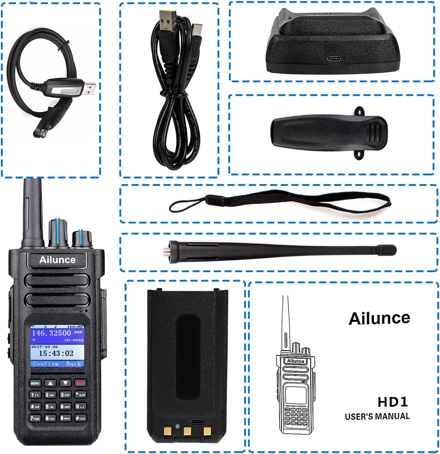 DMR Amateurfunkgerät mit GPS & IP67 - Robustes Outdoor-Funkgerät bis zu 30% Rabatt