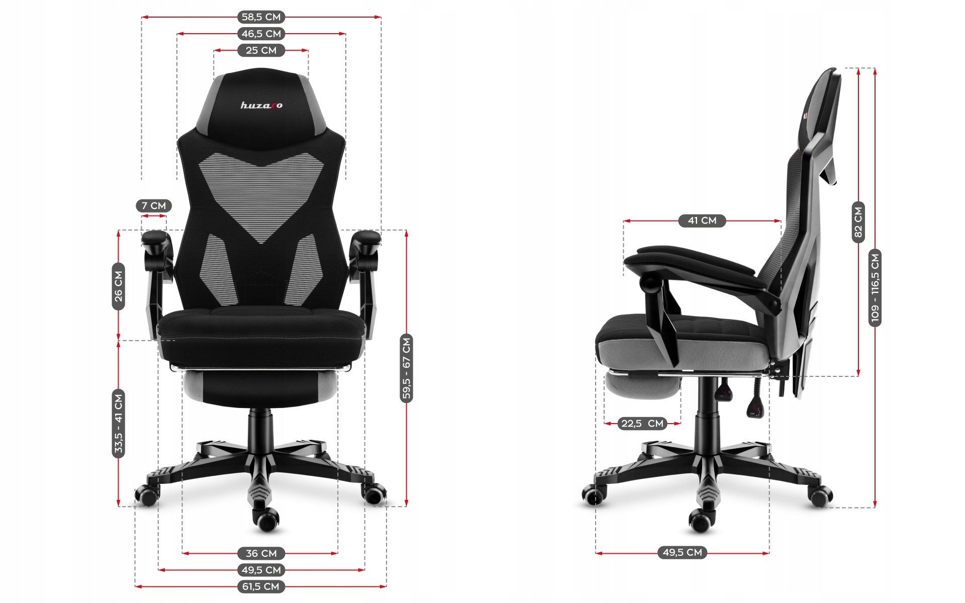 Ergonomischer Gaming-Stuhl Grau - Jetzt bis zu 33% günstiger sichern