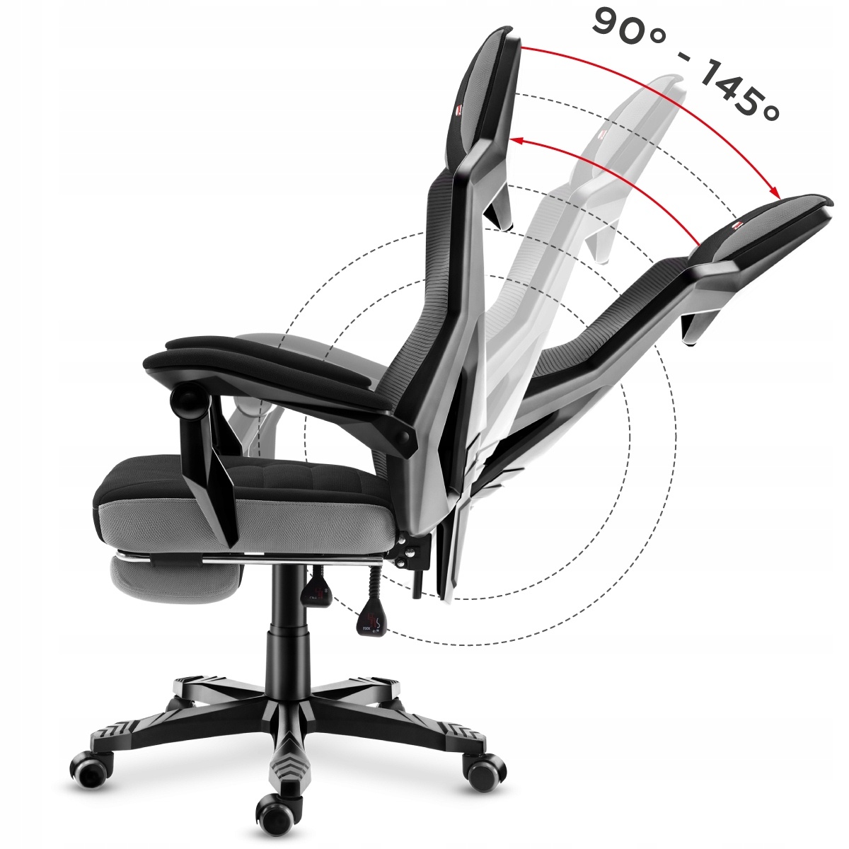 Ergonomischer Gaming-Stuhl Grau - Jetzt bis zu 33% günstiger sichern