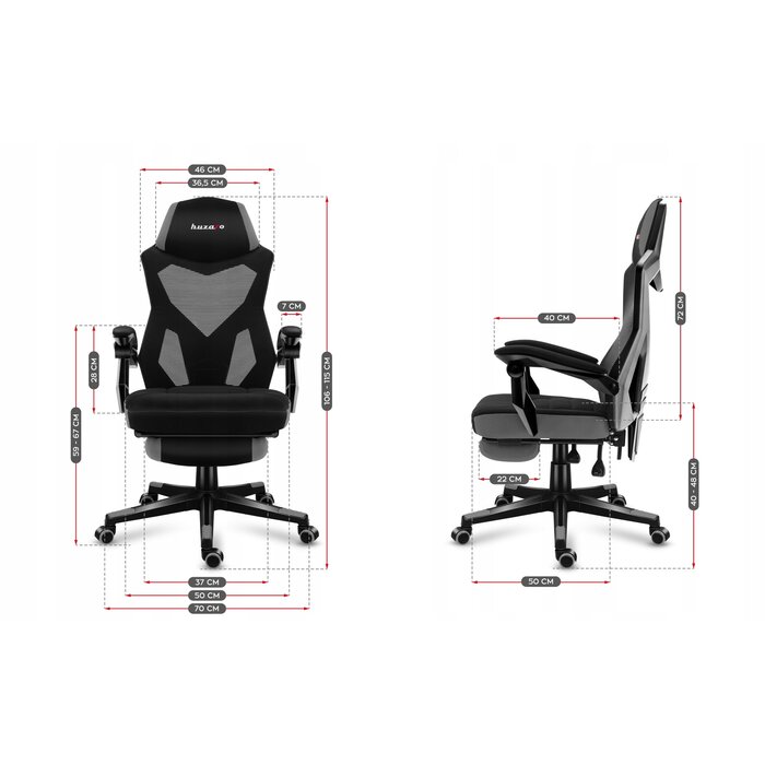 Ergonomischer Gaming-Stuhl Grau - Jetzt bis zu 33% günstiger sichern