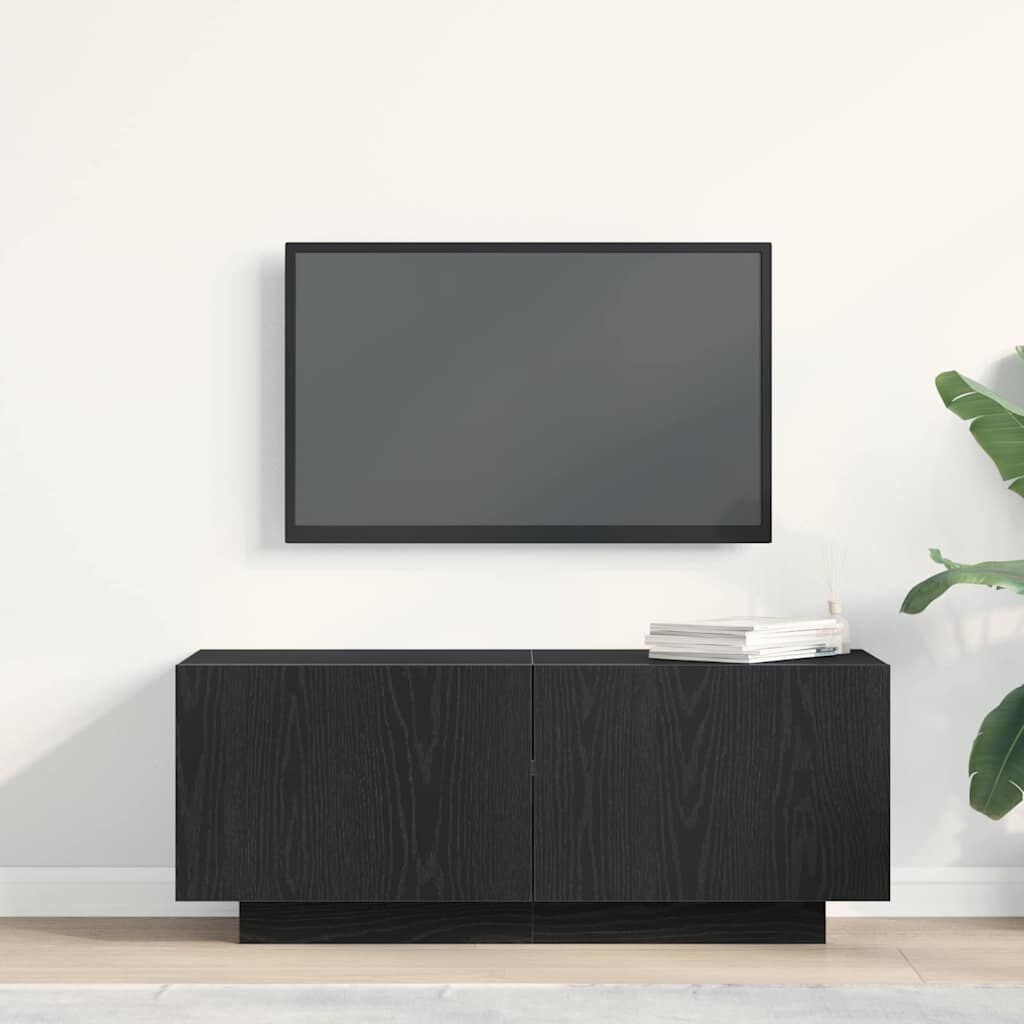 Vidaxl Minimalistischer TV-Schrank Schwarz 100cm - Sparen Sie bis zu 62% bei uns
