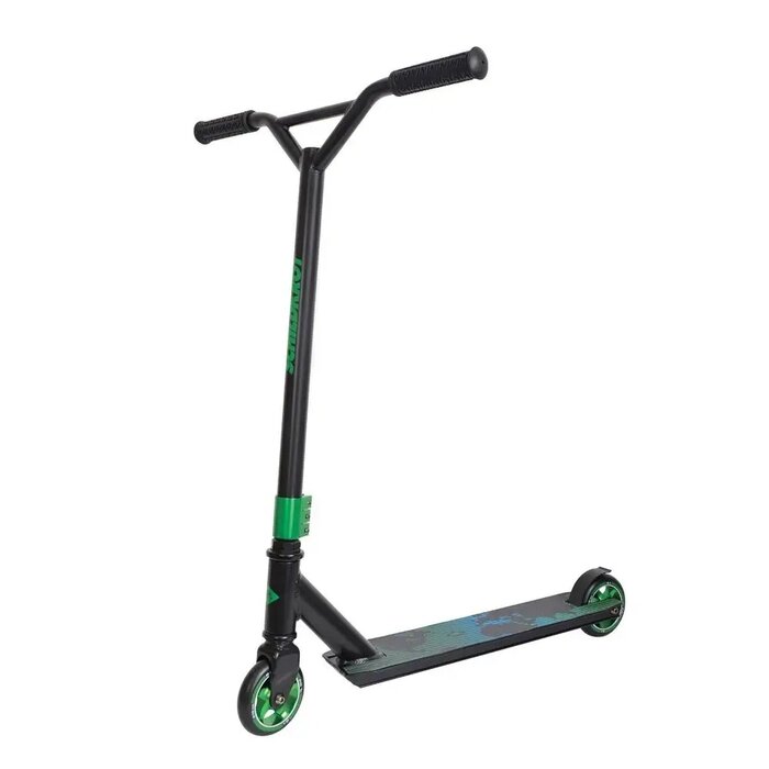 Stunt-Scooter für Einsteiger, 100 mm Rollen, Grün - bis zu 34 % sparen