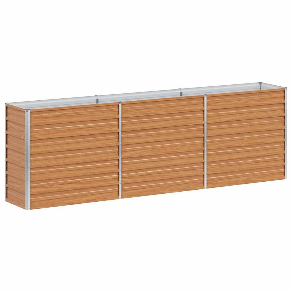 Vidaxl Robustes Hochbeet aus Stahl, 240 x 40 x 77 cm - jetzt bis zu 34% günstiger