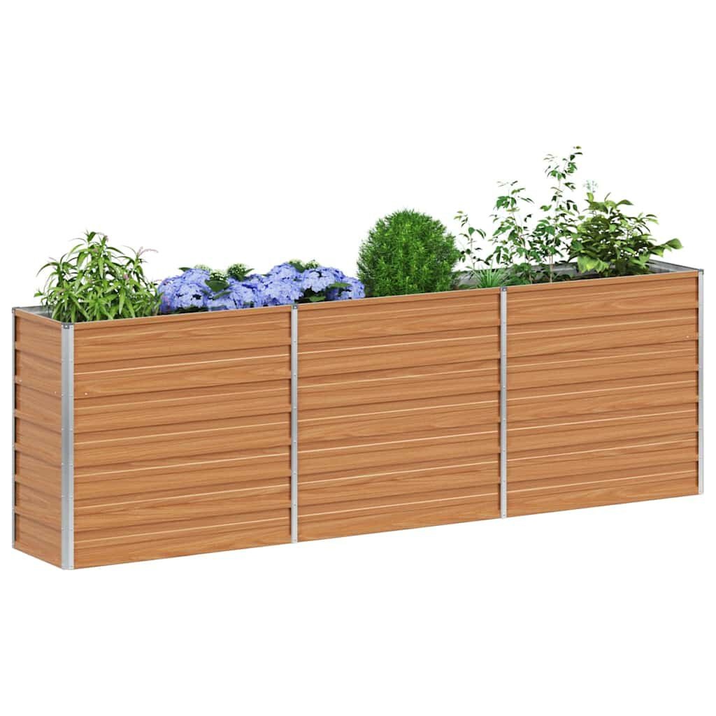 Vidaxl Robustes Hochbeet aus Stahl, 240 x 40 x 77 cm - jetzt bis zu 34% günstiger