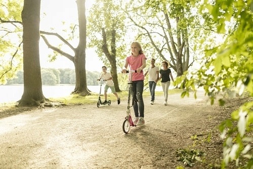 Hudora City-Roller in Violett - höhenverstellbar - bis zu 34% Rabatt