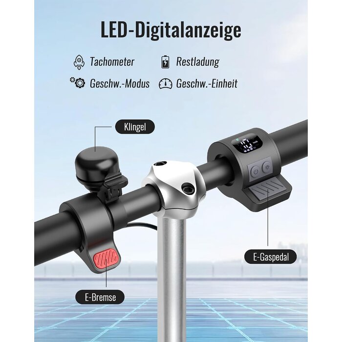 Elektrischer Kinder-E-Scooter 200W, höhenverstellbar, bis zu 35% Rabatt