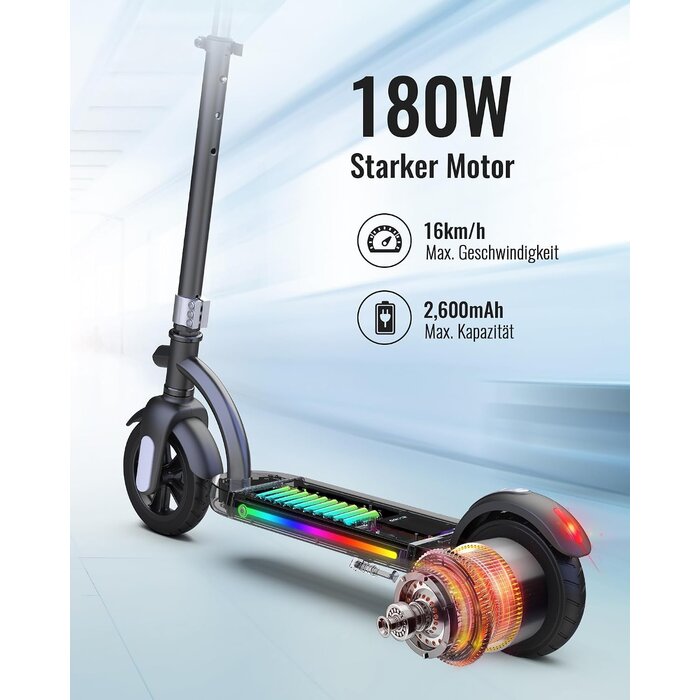 Elektrischer Kinder-E-Scooter 200W, höhenverstellbar, bis zu 35% Rabatt
