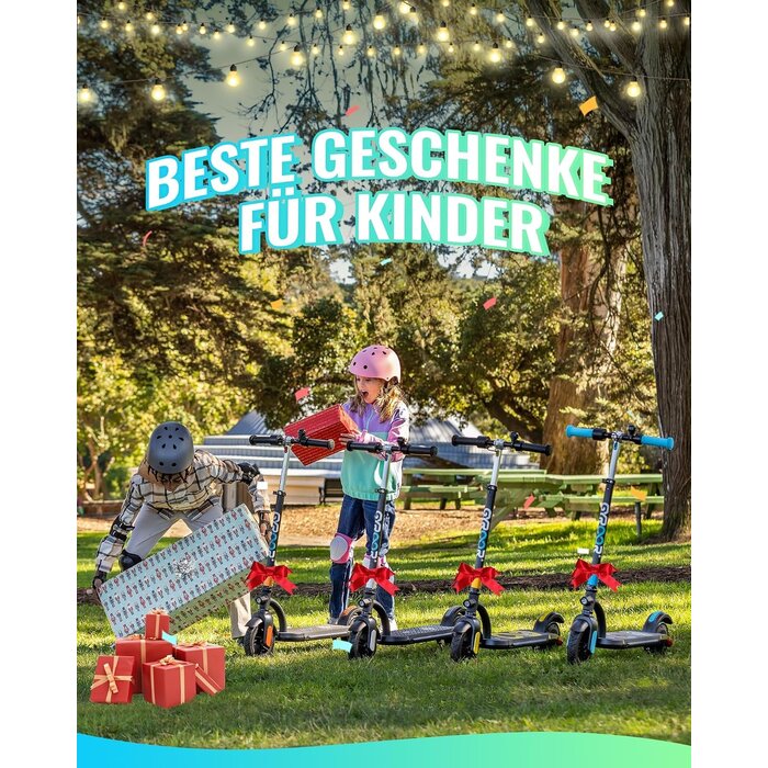 Elektrischer Kinder-E-Scooter 200W, höhenverstellbar, bis zu 35% Rabatt