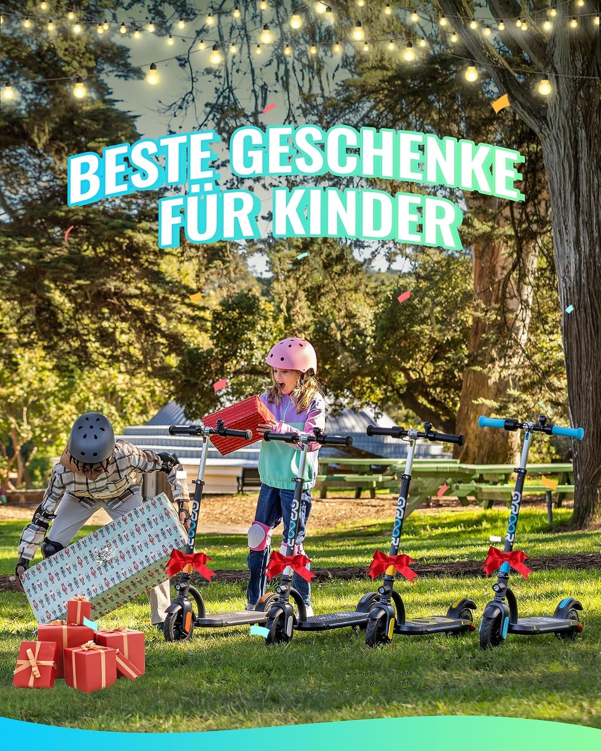 Elektrischer Kinder-E-Scooter 200W, höhenverstellbar, bis zu 35% Rabatt