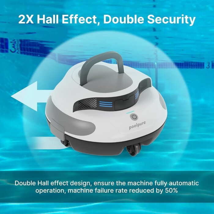 Kabelloser Poolroboter für 90 m² - jetzt bis zu 41% günstiger