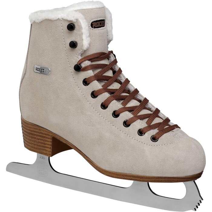 Roces Damen Eislaufschuhe Wildleder-Optik - Jetzt bis zu 35% reduziert