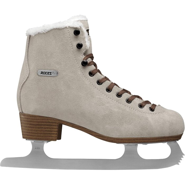 Roces Damen Eislaufschuhe Wildleder-Optik - Jetzt bis zu 35% reduziert