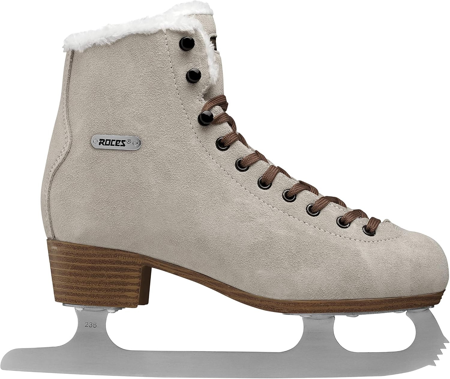 Roces Damen Eislaufschuhe Wildleder-Optik - Jetzt bis zu 35% reduziert