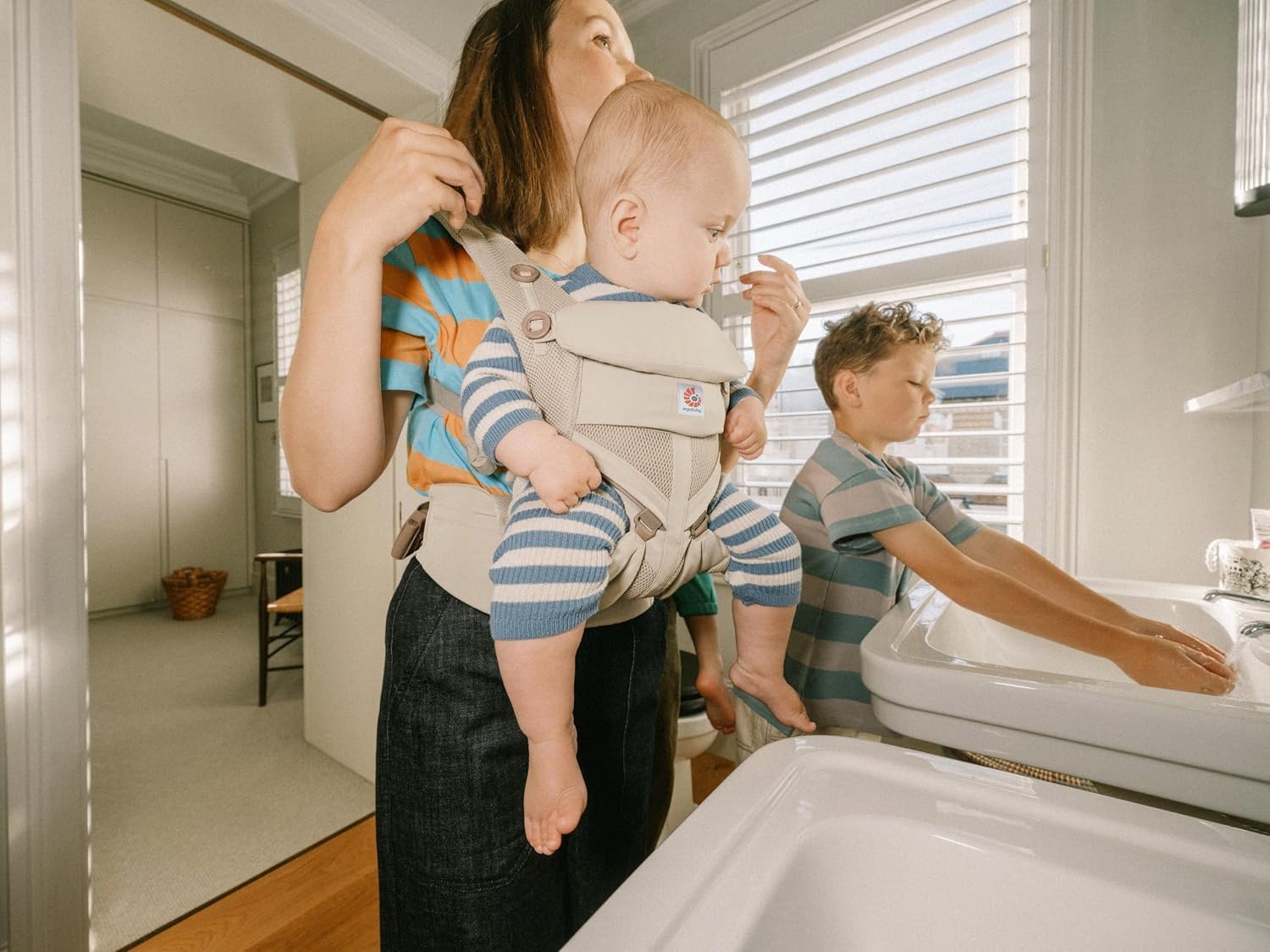 Ergonomische All-in-One Babytrage - bis zu 29% Rabatt sparen