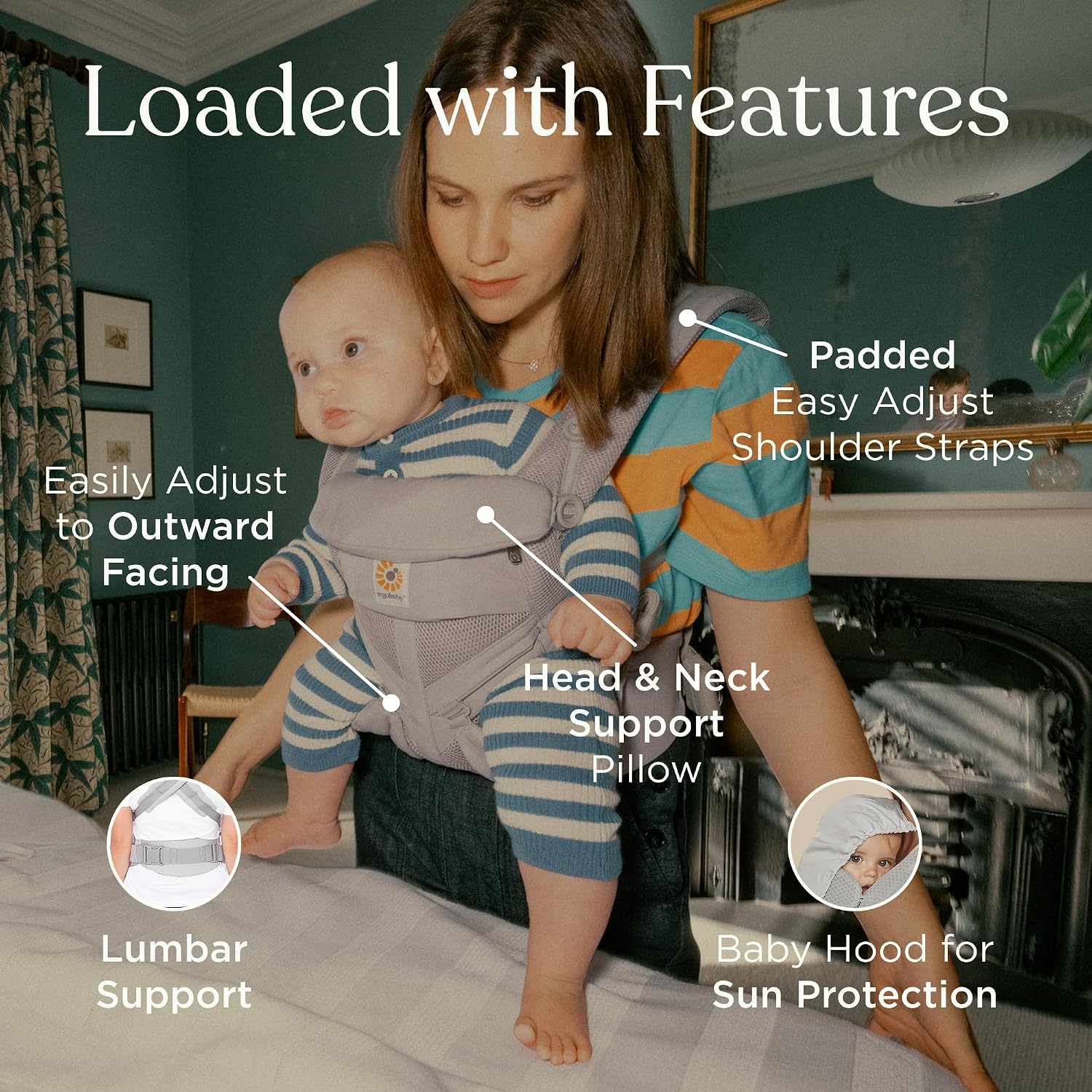 Ergonomische All-in-One Babytrage - bis zu 29% Rabatt sparen