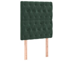 Vidaxl Bettkopfteil 2er Set, Dunkelgrün, 80 cm - bis zu 51% Rabatt