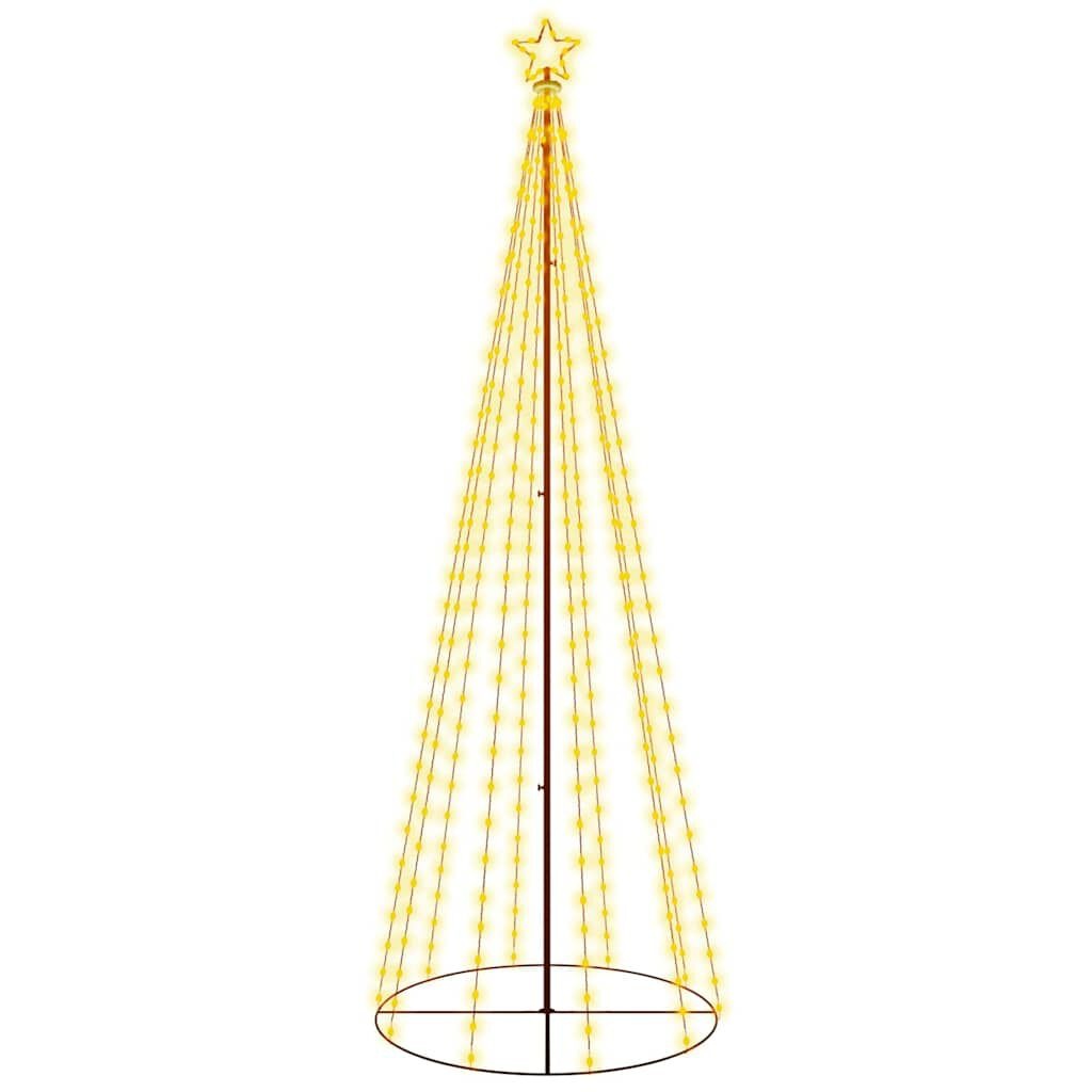 Vidaxl LED-Kegelbaum 300 cm, 310 LEDs, warmweiß - Bis zu 29% Rabatt
