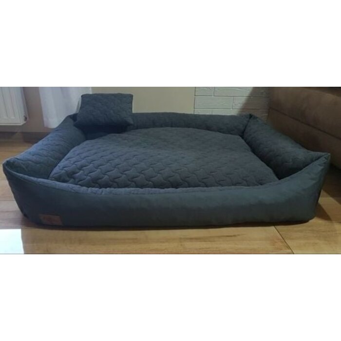 Viking Choice XXL Hundebett 120x90cm Anthrazit - Wasserfest & Waschbar - bis zu 34% Rabatt