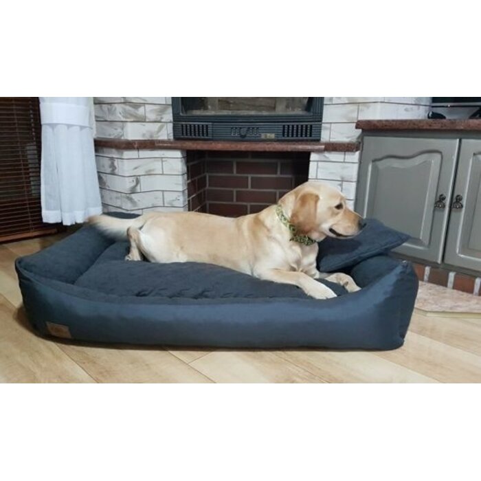Viking Choice XXL Hundebett 120x90cm Anthrazit - Wasserfest & Waschbar - bis zu 34% Rabatt