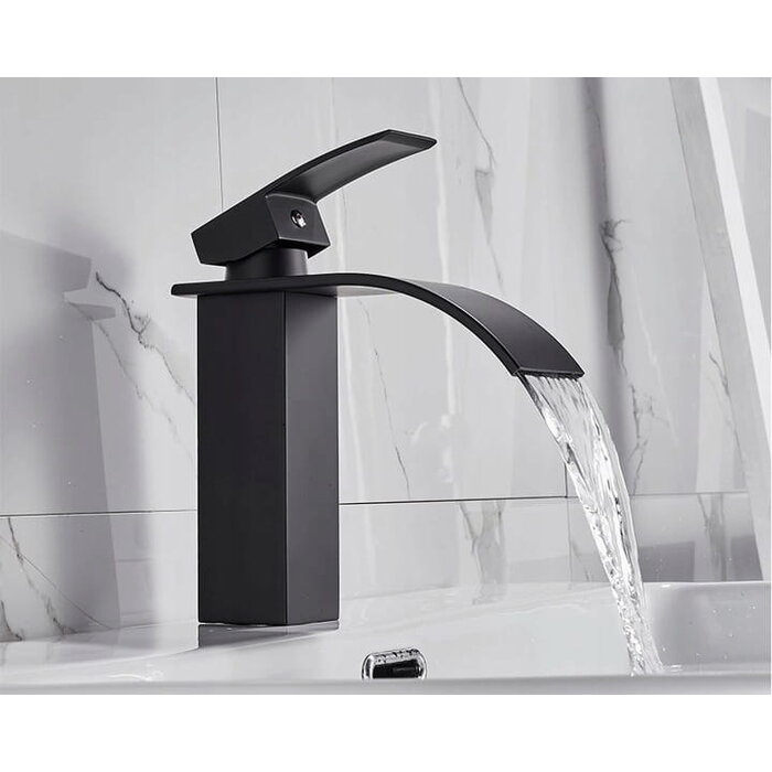 Viking Choice Waschtischarmatur Schwarz Matt 18 cm - Einhebelmischer bis zu 23% Rabatt