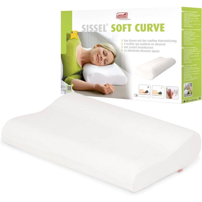 Orthopädisches Nackenkissen viscoelastisch 63x32cm - bis zu 34% sparen