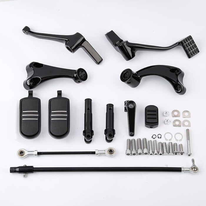 Vorverlegte Fußrasten Harley Sportster 2014-2020 Schwarz - bis zu 35% Rabatt
