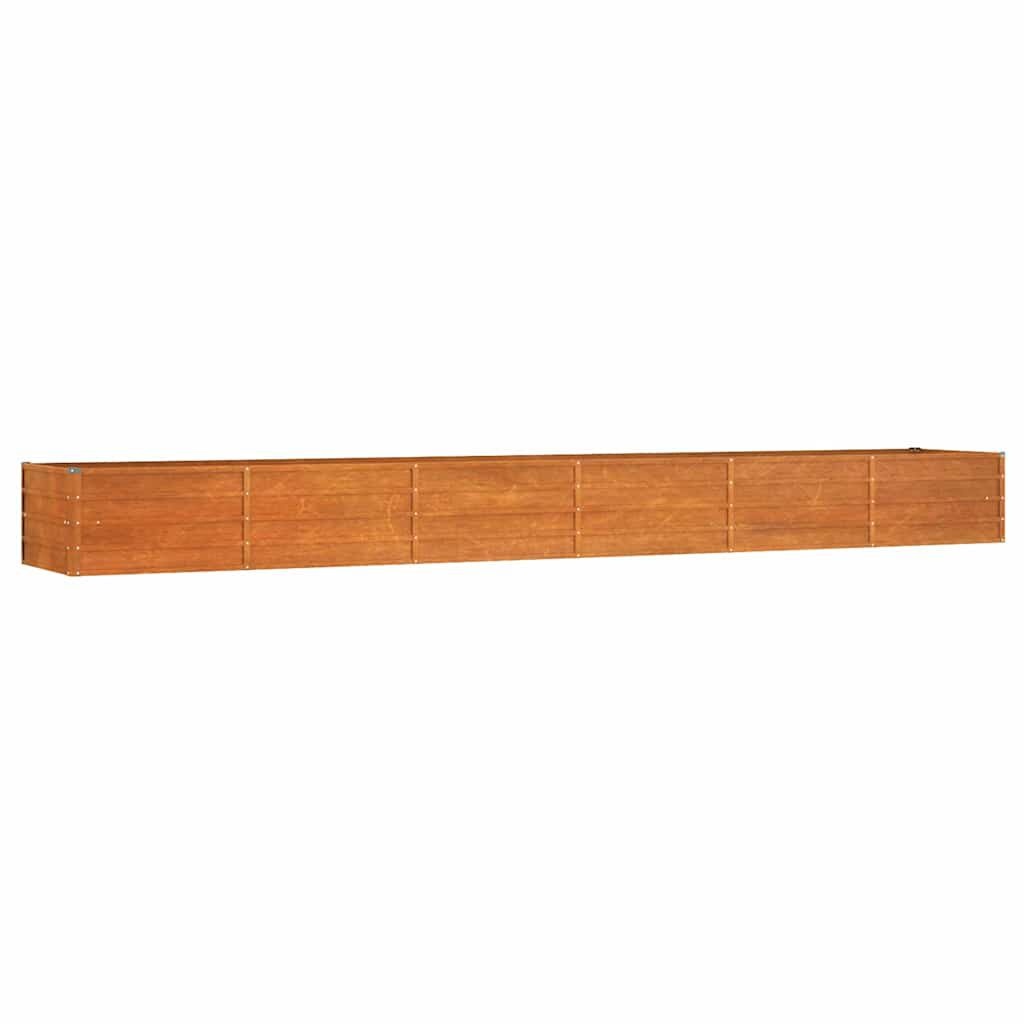 Vidaxl XL Cortenstahl Hochbeet 480 x 80 x 45 cm - Jetzt bis zu 35% Rabatt sichern