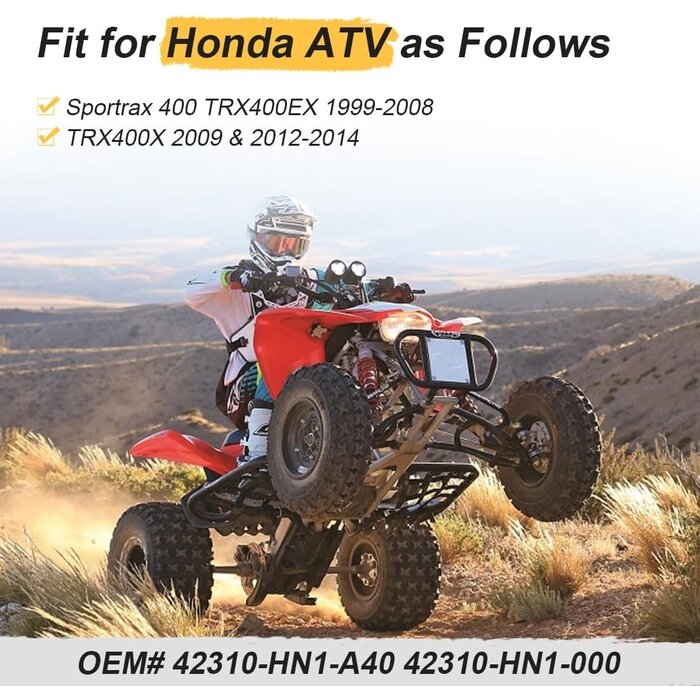 Hinterachse für ATV - Robuster Ersatz - Bis zu 34% sparen