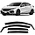 Windabweiser Set für Honda Civic Hatchback 2017-2022 | Jetzt bis zu 34% sparen